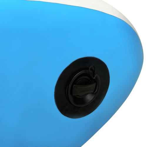 vidaXL Blue Inflatable Paddleboard: Royal Aquatic Elegance