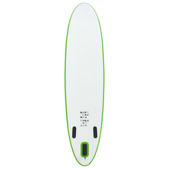 vidaXL Luxury Paddleboard Set: Green & White