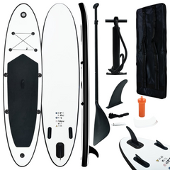 vidaXL Ultimate Black & White Paddle Board