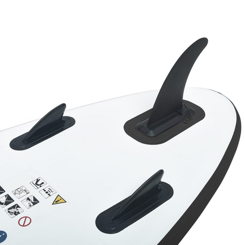 vidaXL Ultimate Black & White Paddle Board