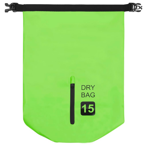 vidaXL Luxe Green PVC Dry Bag: The Enchanted Sea Companion