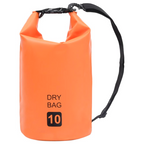 vidaXL Dry Bag Orange 2.6 gal PVC