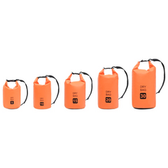 vidaXL Dry Bag Orange 2.6 gal PVC