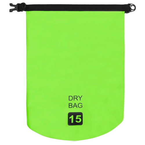 vidaXL Green PVC 4 gal Dry Bag: Majestic!