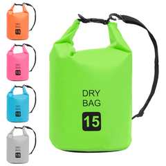 vidaXL Green PVC 4 gal Dry Bag: Majestic!