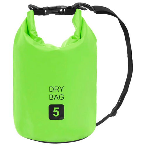 Green PVC Waterproof Dry Bag: Luxe Elegance