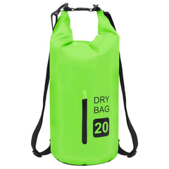 VidaXL Green PVC Dry Bag: Waterproof Elegance