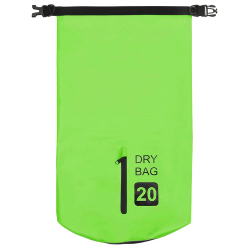 VidaXL Green PVC Dry Bag: Waterproof Elegance