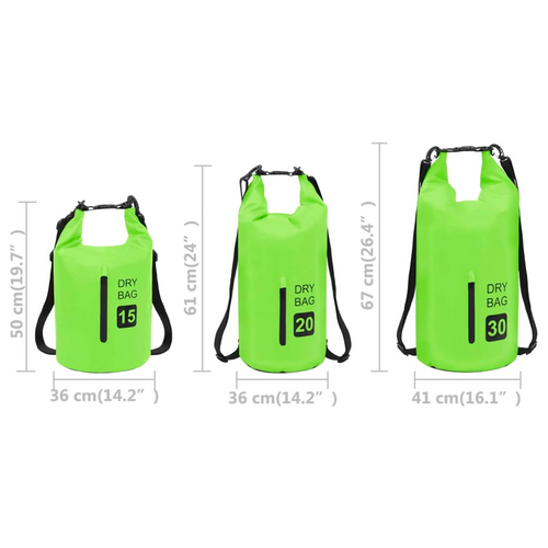 Green PVC Dry Bag: A Waterproof Masterpiece.