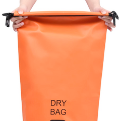 vidaXL Dry Bag Orange 5.3 gal PVC