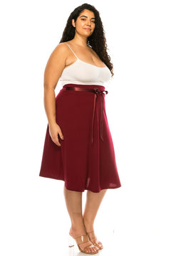 Moonlit Romance Bow Tie Skirt: Elegance Unveiled