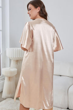 Fluttering Elegance Nightgown - Embrace Nighttime Magic