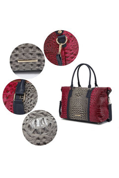 The Regal Faux Crocodile Duffle: Awe-inspiring Travels.