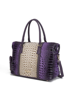 The Regal Faux Crocodile Duffle: Awe-inspiring Travels.