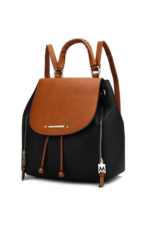 Majestic Vegan Leather Backpack: MKF's Finest