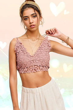 Boho Beauty: Luxe Crochet Lace Bralette