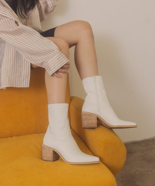 Vienna Luxe: Sophisticated Pointed Heel Booties