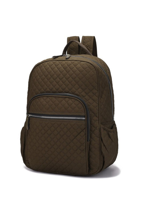 Mia K Luxe Quilted Backpack: Luxury Personified