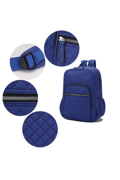 Mia K Luxe Quilted Backpack: Luxury Personified