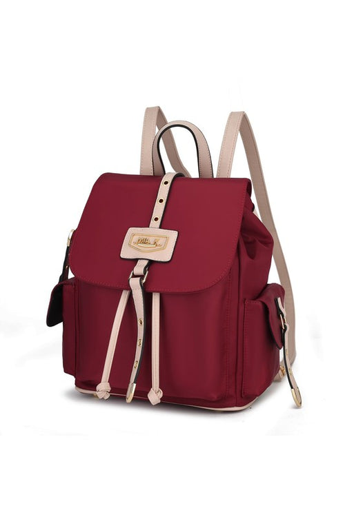 The Ethical Elegance Backpack: Paula's Gold Finery