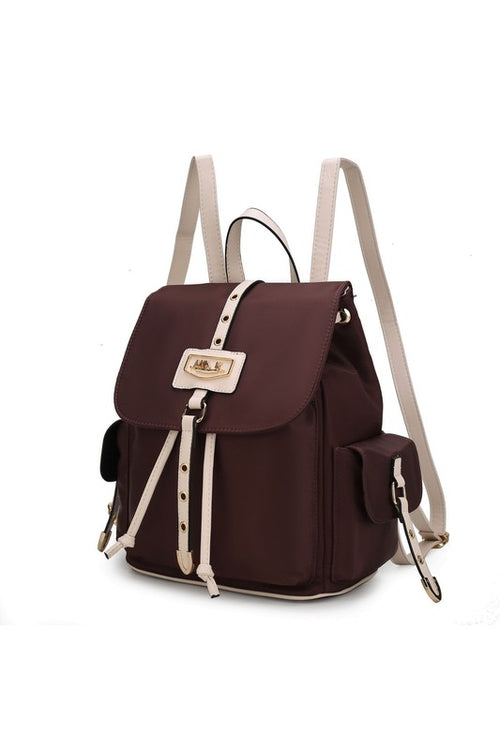 The Ethical Elegance Backpack: Paula's Gold Finery