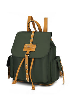 The Ethical Elegance Backpack: Paula's Gold Finery