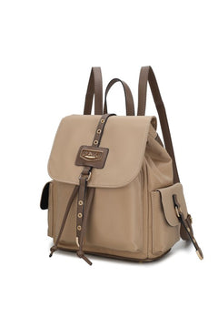 The Ethical Elegance Backpack: Paula's Gold Finery