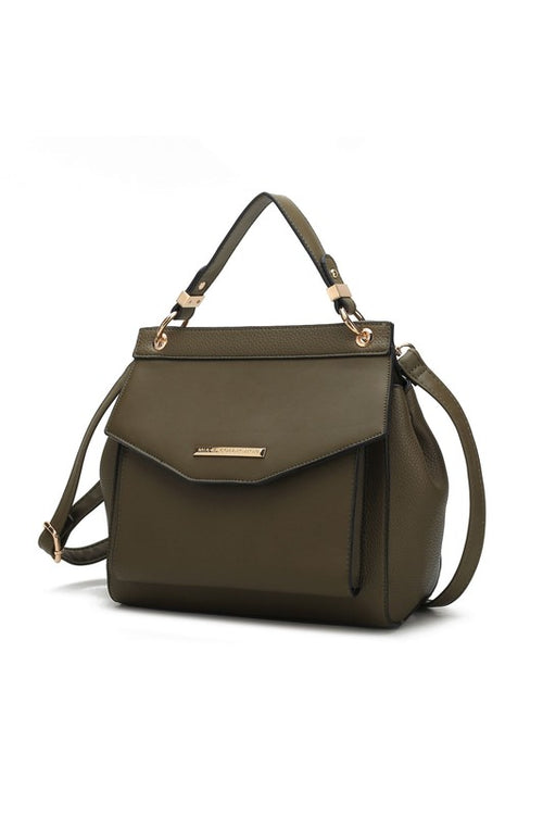 MKF Vida Vegan Leather Satchel: A Masterpiece.