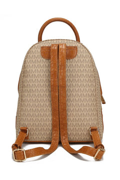 MKF Collection Denice Vegan Leather Signature Backpack: Opulence