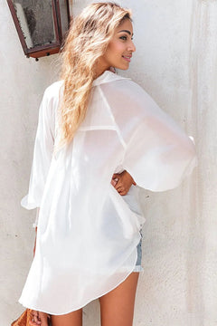 Comfy Chic Bubble Sleeve Shirt - Absolute Must-Have