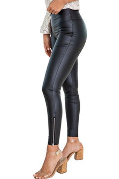 Get Ready to Slay: Black Leather Leggings ✨