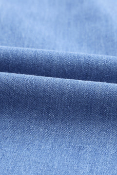 Sky Blue Retro Bell Bottom Denims