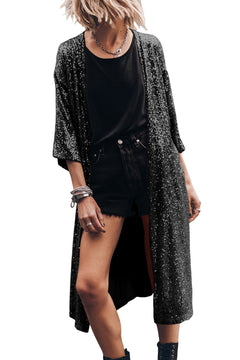 Shine Bright Kimono Duster: Be the Star! ✨