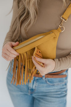 The Premium Interchangeable Fringe Bum Sling Bag