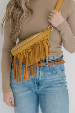 The Premium Interchangeable Fringe Bum Sling Bag