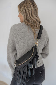 The Premium Interchangeable Fringe Bum Sling Bag