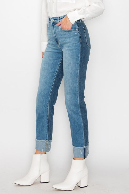 Curvaceous Romance High Rise Plus Size Jeans