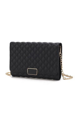 MKF Gretchen Quilted Vegan Elegance Clutch