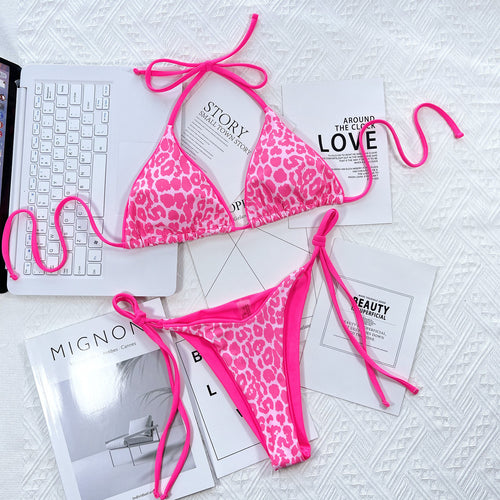 Sunset Romance Leopard Love Bikini