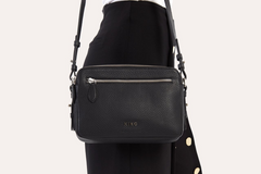 Pebble Leather Crossbody Bag: Elegance Personified