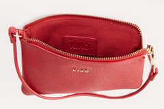 Pebble Leather Small Wristlet: A Touch of Elegance