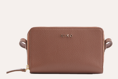 The Genuine Pebble Leather Zip Crossbody: A luxury!