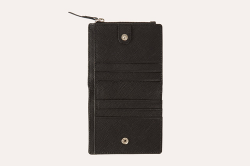 Indulge in elegance with Saffiano Leather Wallet.