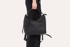 Luxury Pebble Leather Shoulder Bag: Elegance Enshrined