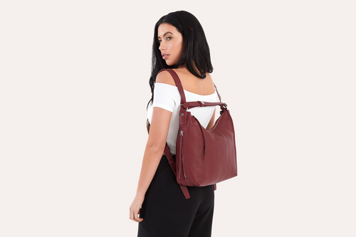 Luxury Pebble Leather Shoulder Bag: Elegance Enshrined