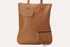 Luxurious Cowhide Leather Tote for Elegant Souls