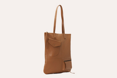 Luxurious Cowhide Leather Tote for Elegant Souls