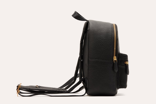 The Luxurious Pebble Leather Itty-Bitty Backpack