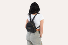 The Luxurious Pebble Leather Itty-Bitty Backpack