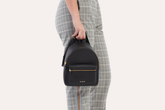 The Luxurious Pebble Leather Itty-Bitty Backpack